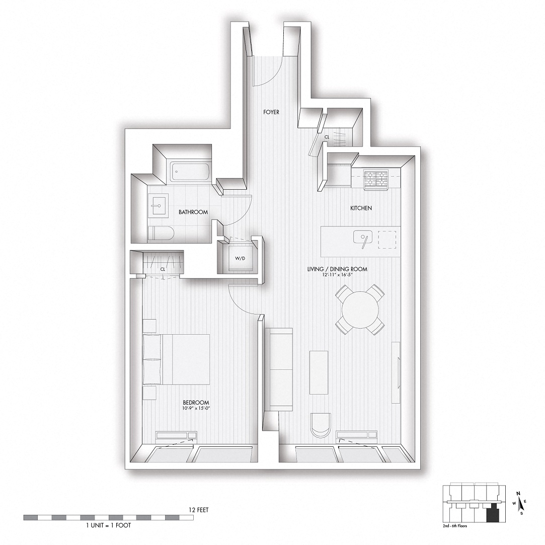 148 1st St. Studio-3 Beds Apartment for Rent - Photo Gallery 28